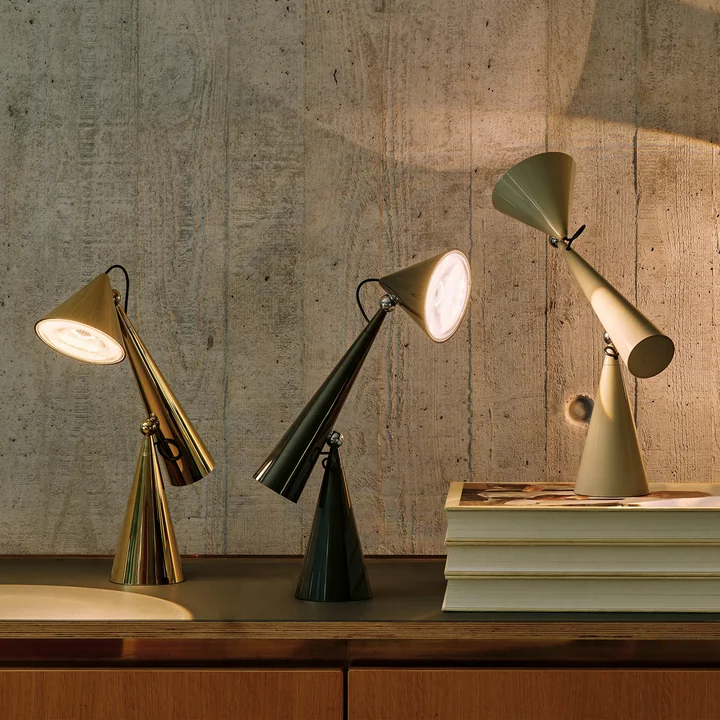 Tom Dixon - Pose Task LED Tischleuchte, kelp