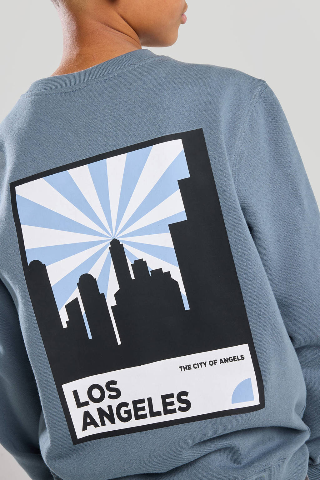 America Today sweater blauw