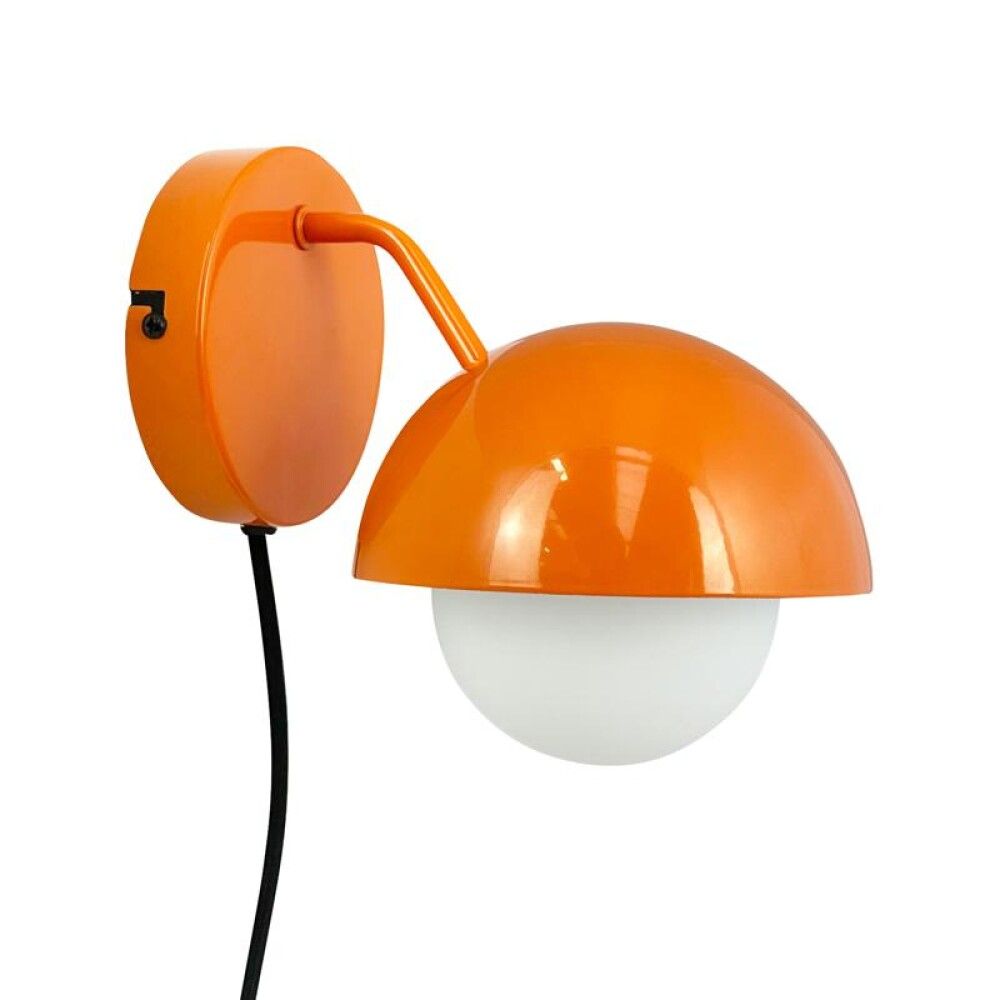 VEGGLAMPE DYBERG LARSEN ROSE ORANSJE
