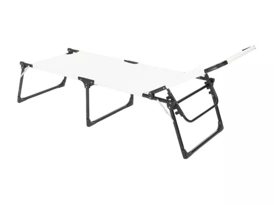 Bain de soleil pliant en aluminium transat de plage PINNACLE