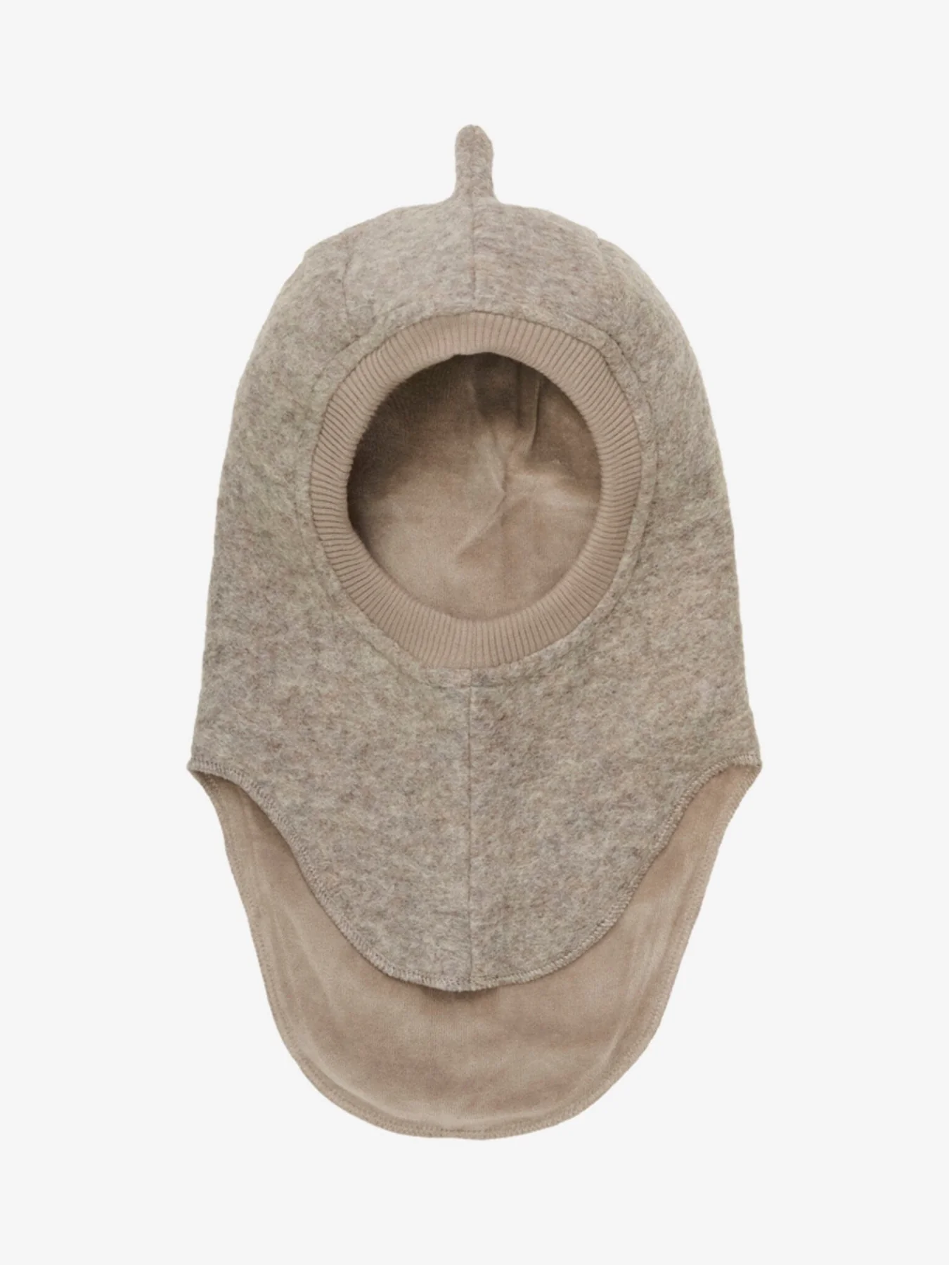 Huttelihut Balaclava Triangles Wool camel melange