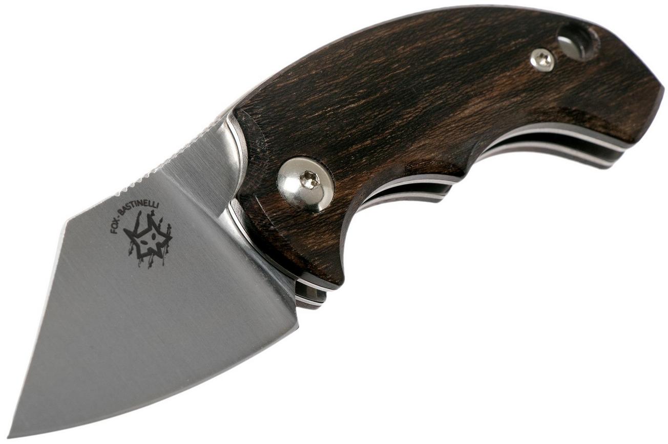 Fox BB Drago FX-519ZW Ziricote Wood zakmes, Bastinelli design