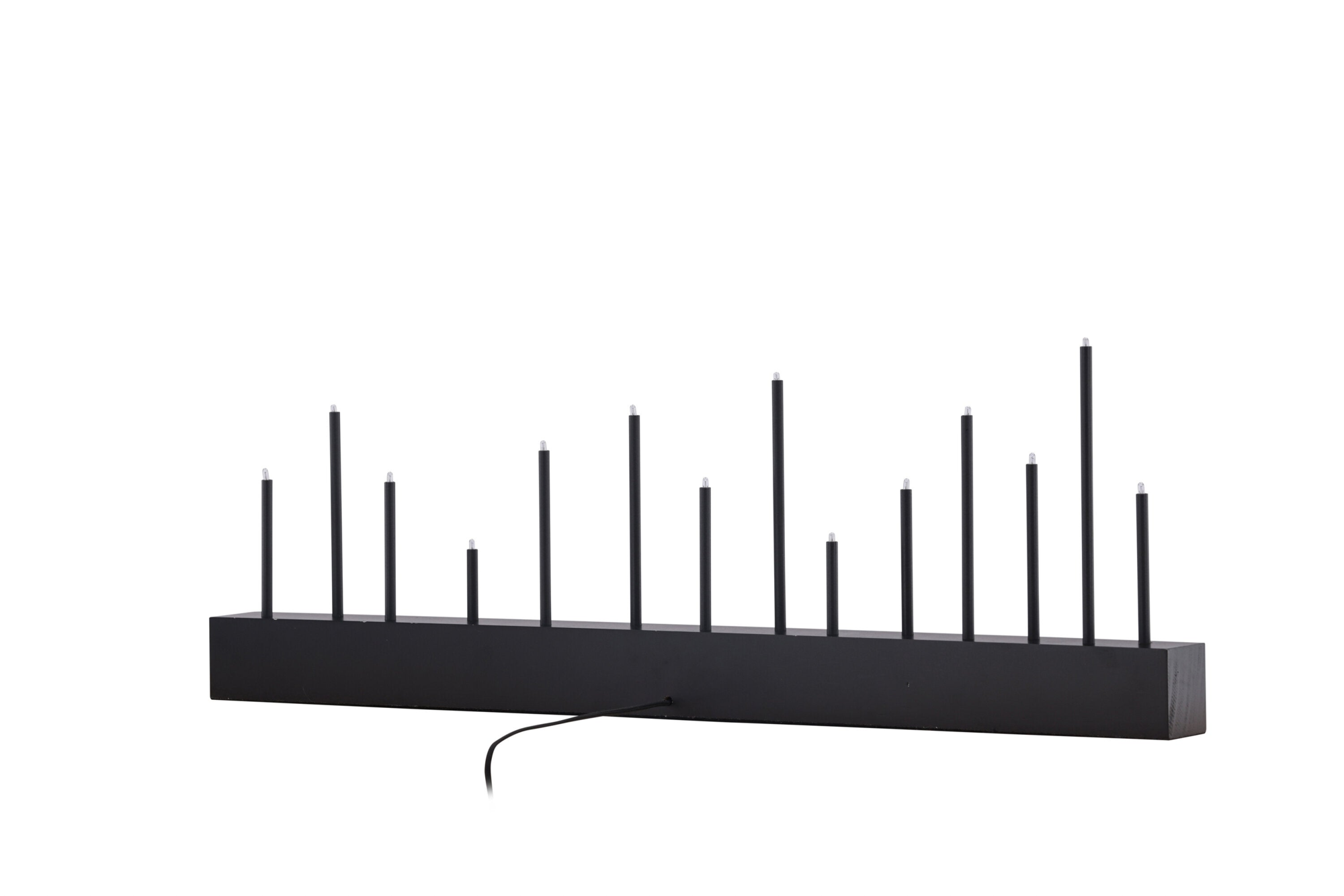 Anoki Tafellamp 77cm - Zwart