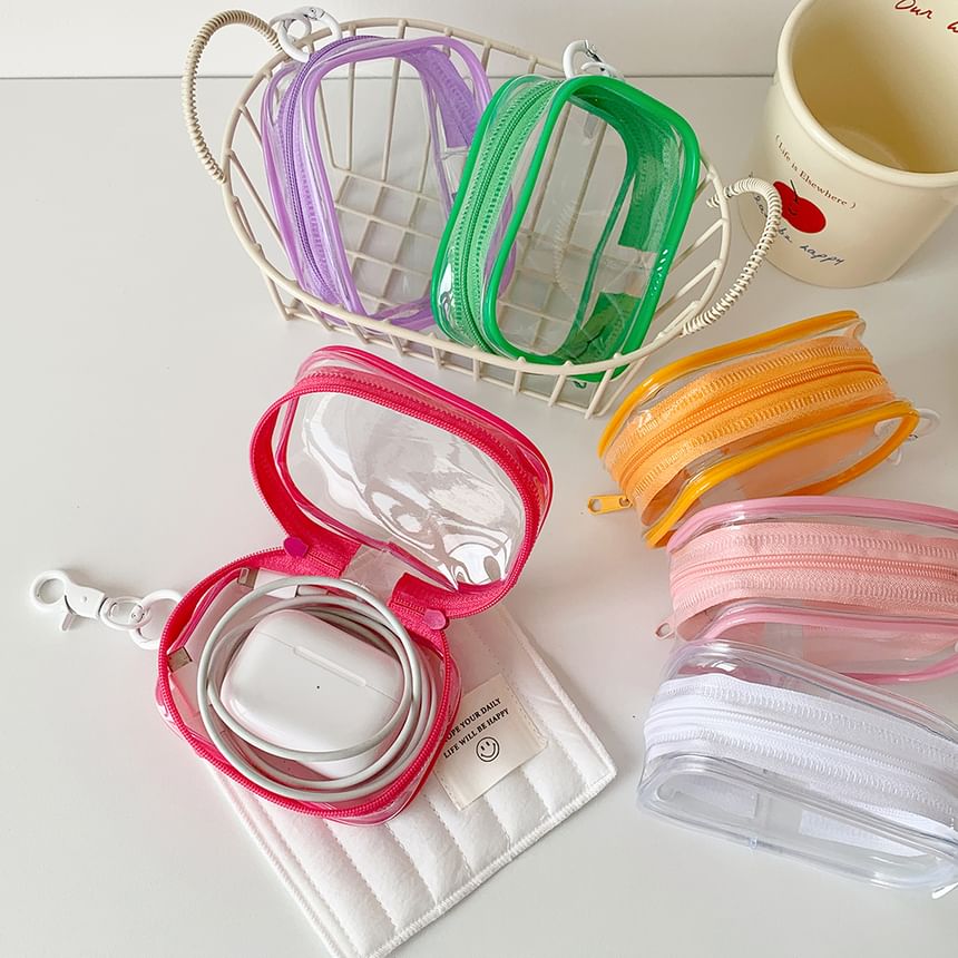 CaDarr - Transparante PVC-beeldjesdisplay Ita Bag Charm-sleutelhanger