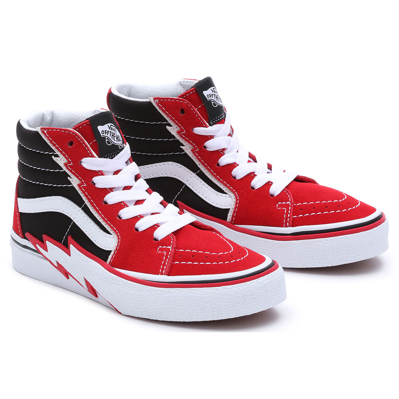 Vans Baskets SK8-Hi Bolt rouge/noir