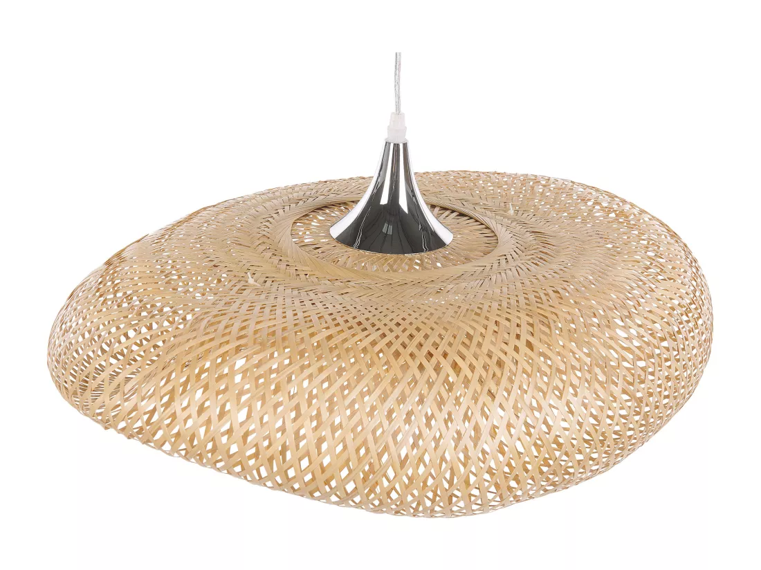Lampe suspension BOYNE Bambou Marron clair