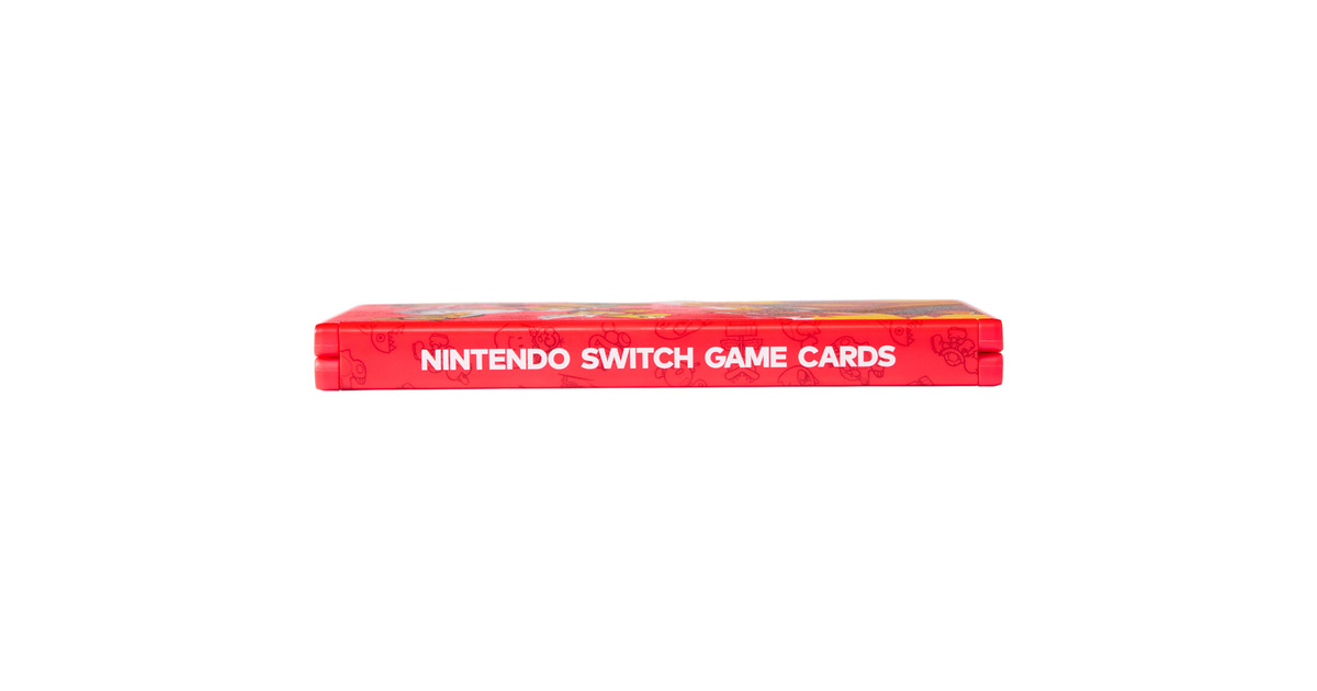 PowerAGame Card Case XL for Nintendo Switch - Heroes vs. Villains opslag  (Rood)