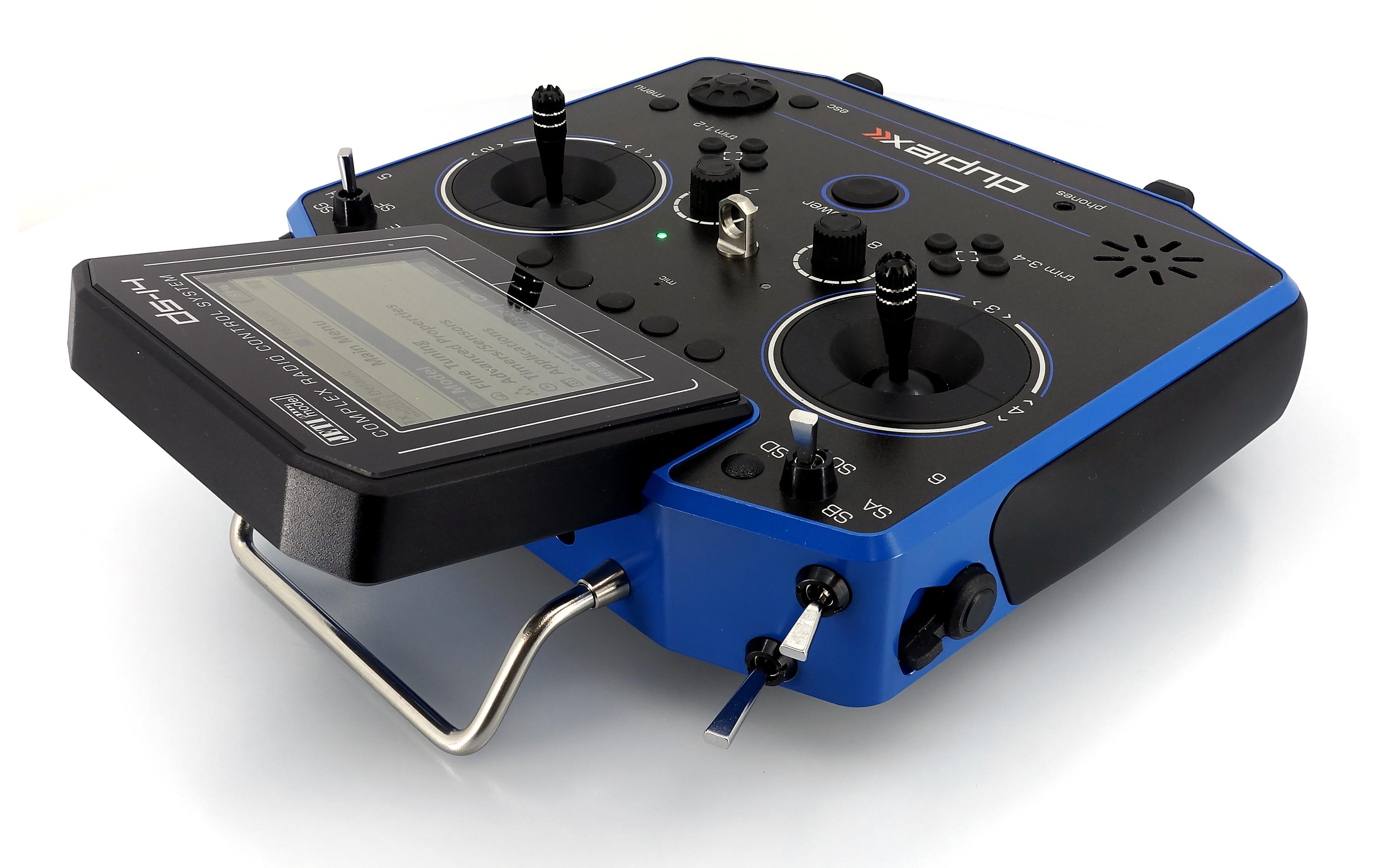 Fernsteuerung DS-14 II Multimode Blau<br>10-Kanal Jeti Duplex Handsender