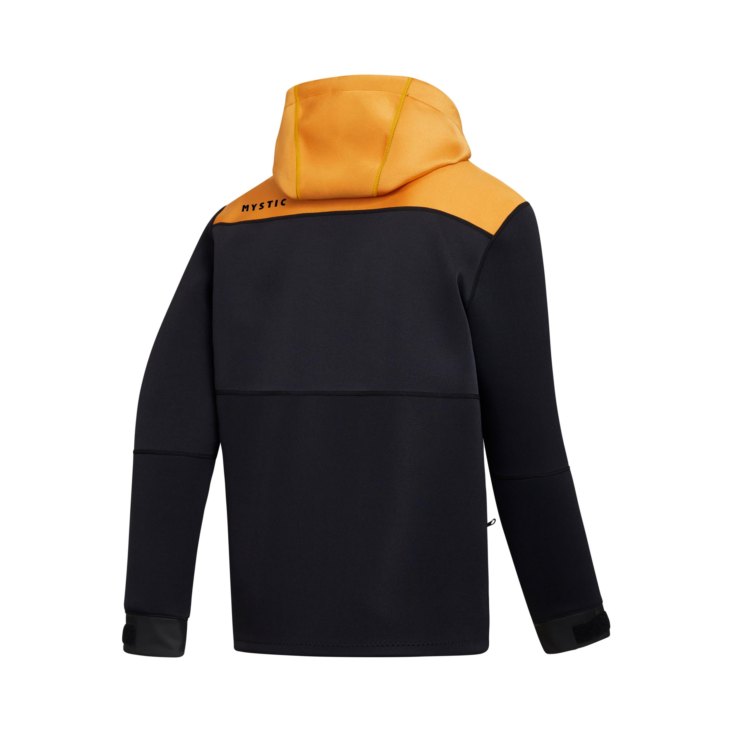 Mystic Fulmar Neoprene Hoodie 3/2mm Black
