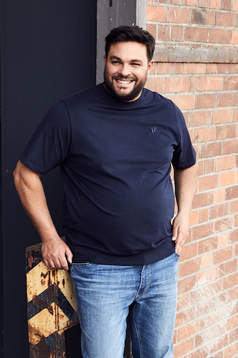JP 1880 T-Shirt, Basic, Bauchfit, Halbarm, XXL bis 10XL