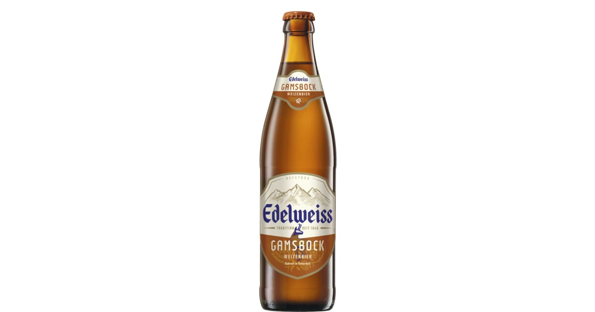 Edelweiss Gamsbock 0,5 Liter (Mehrweg)