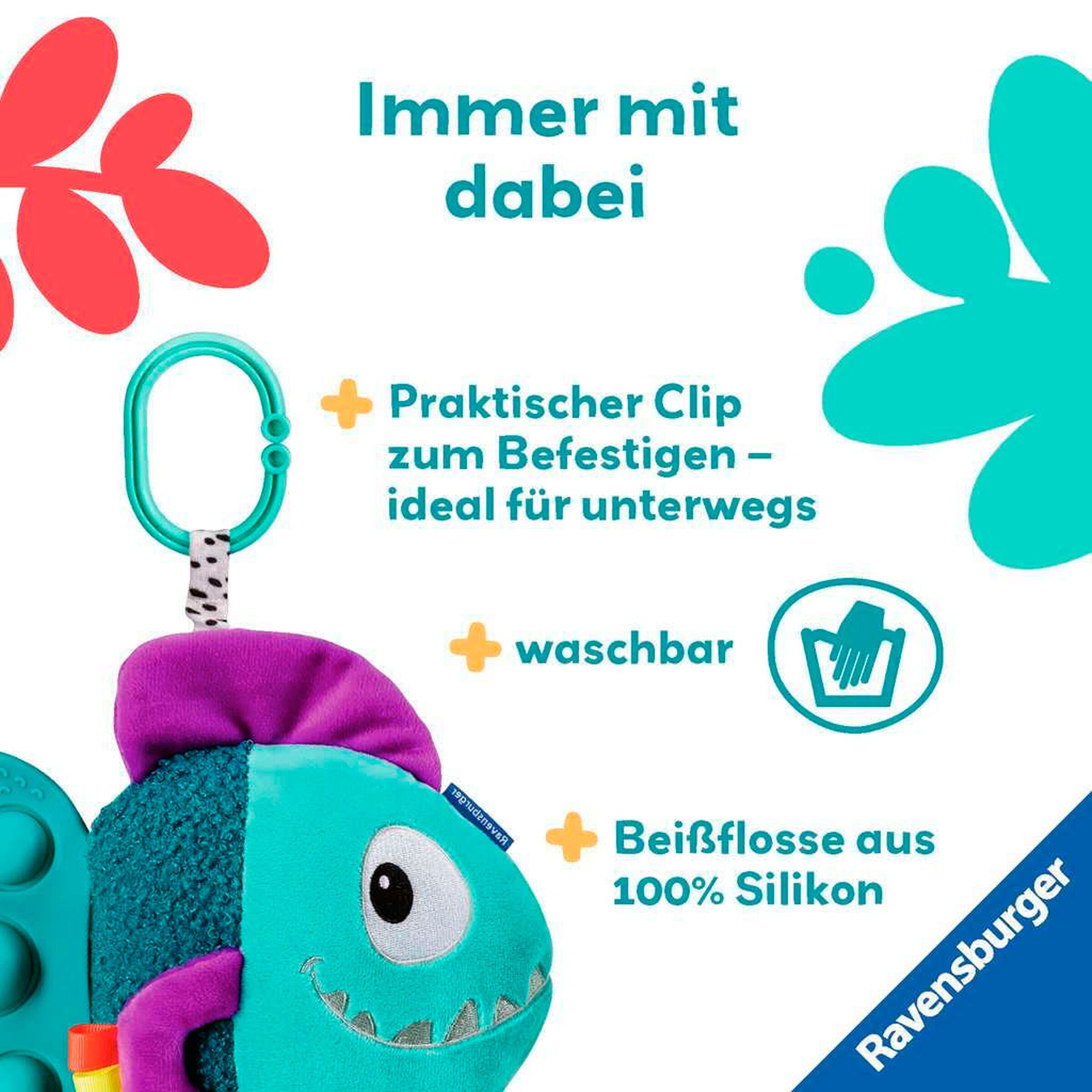 Ravensburger Pop-it Piranha (blau)