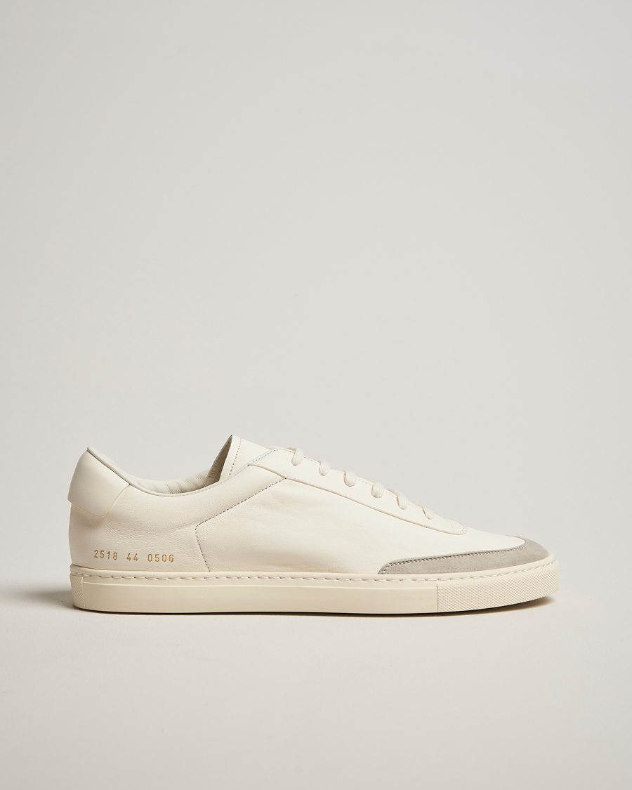 Common Projects Court Classic Nappa Leather Sneaker White