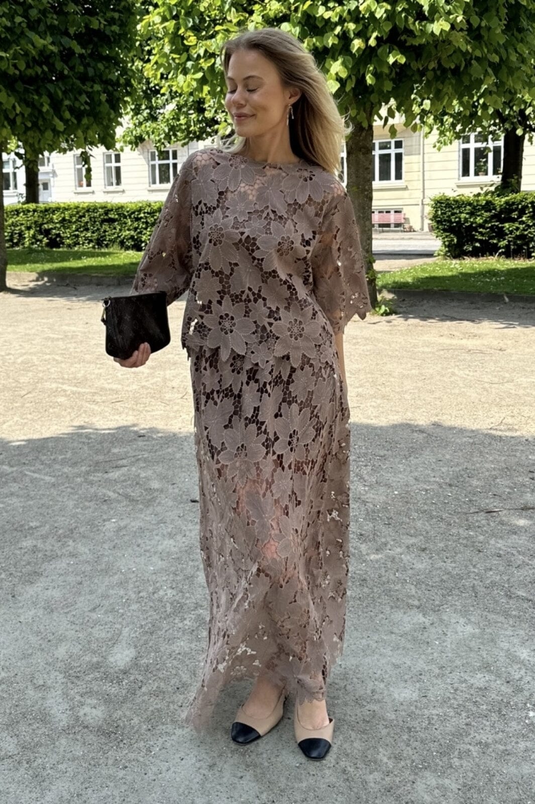 BYIC Klaraic Lace Maxi Skirt
