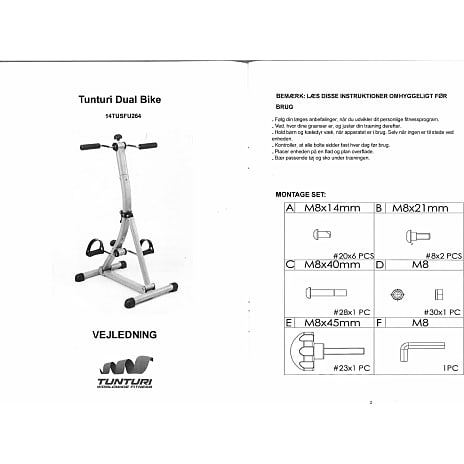 Tunturi Dual siddecykel