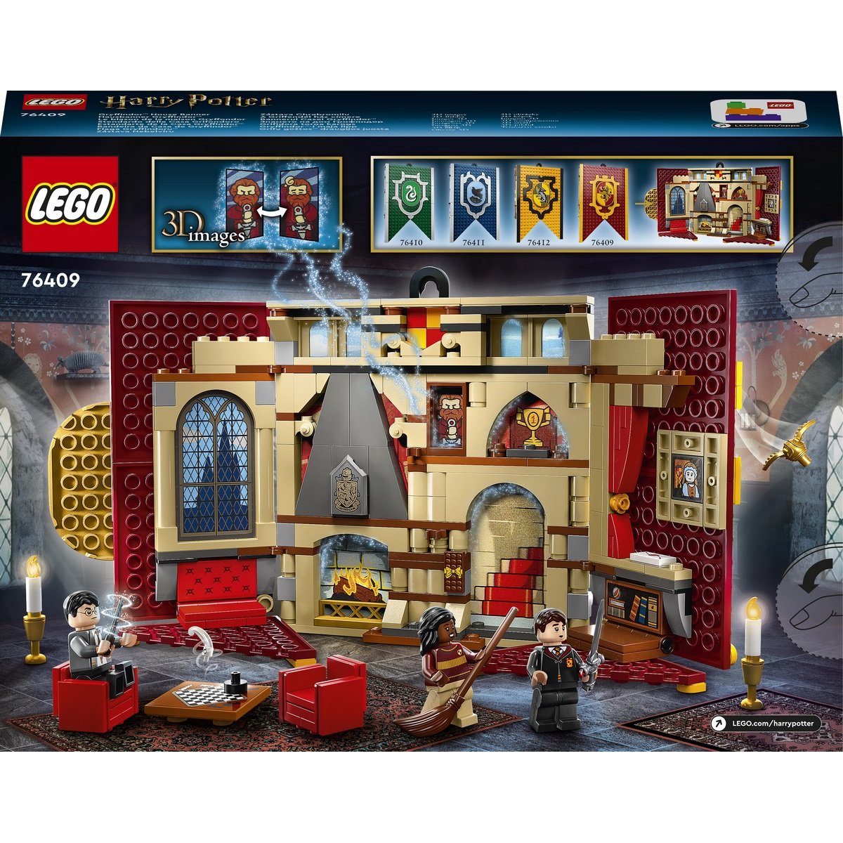 Blason Maison Gryffondor Lego Harry Potter 76409