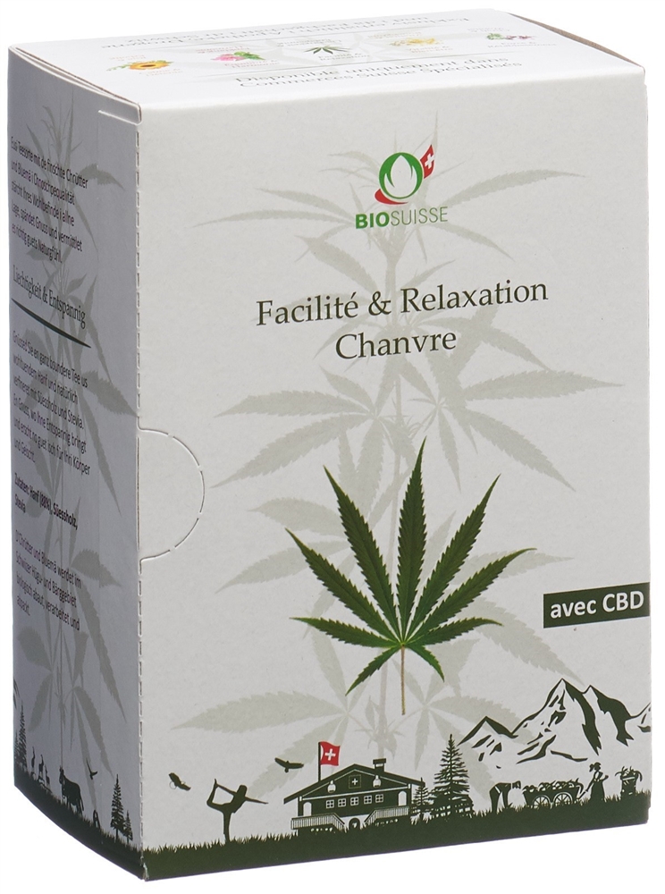 HERBA BIO SUISSE Liechtigkeit & Entspannung<br>20 × 1.2 g, Beutel