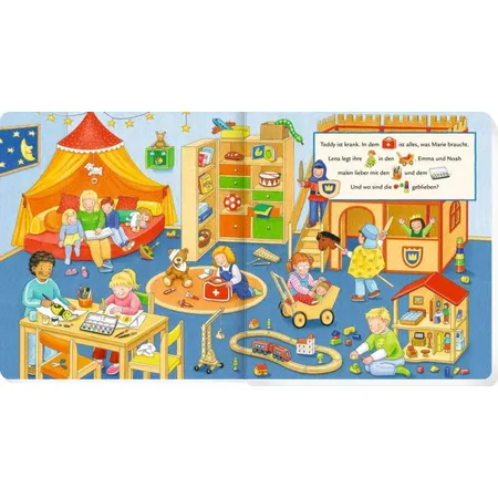Coppenrath Verlag Bilder s.-Wörter f.: Meine 1. Wimmelbilder - Im Kindergarten