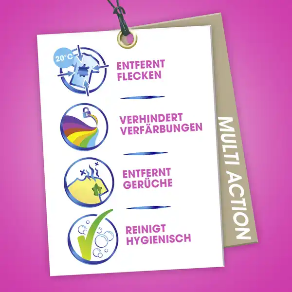 Oxi Action Pulver Pink Fleckenentferner