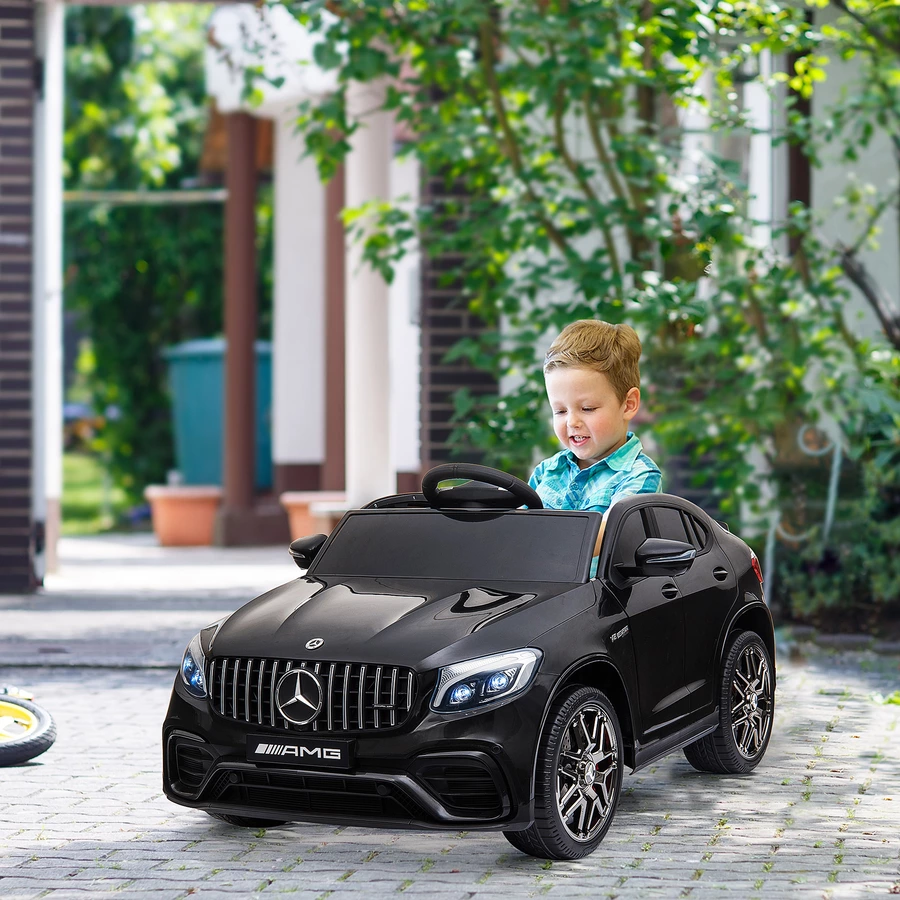 HOMCOM Kinder Elektroauto schwarz