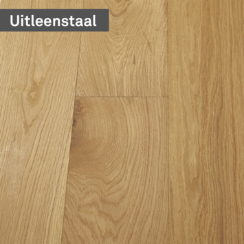 Kleurstaal Parket Extra Rustiek Naturel Geolied Eiken