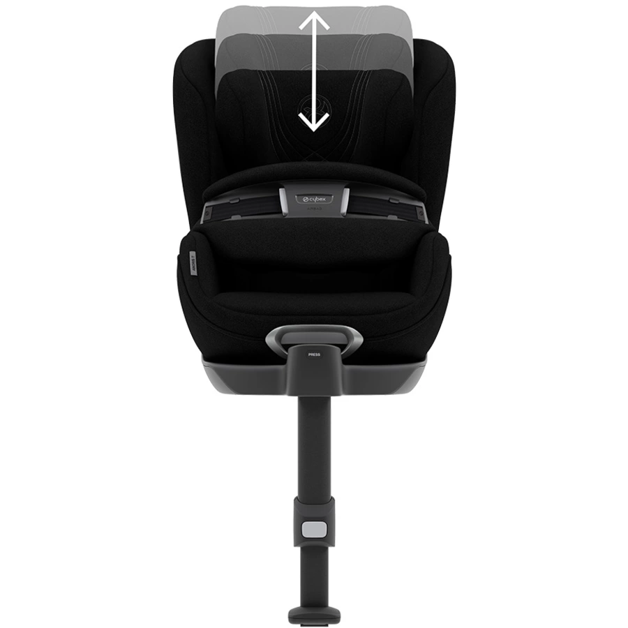 cybex PLATINUM Kindersitz Anoris T i-Size Deep Black