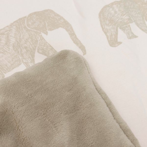 Jollein Animals Boxkleed - 75 x 95 cm - Nougat