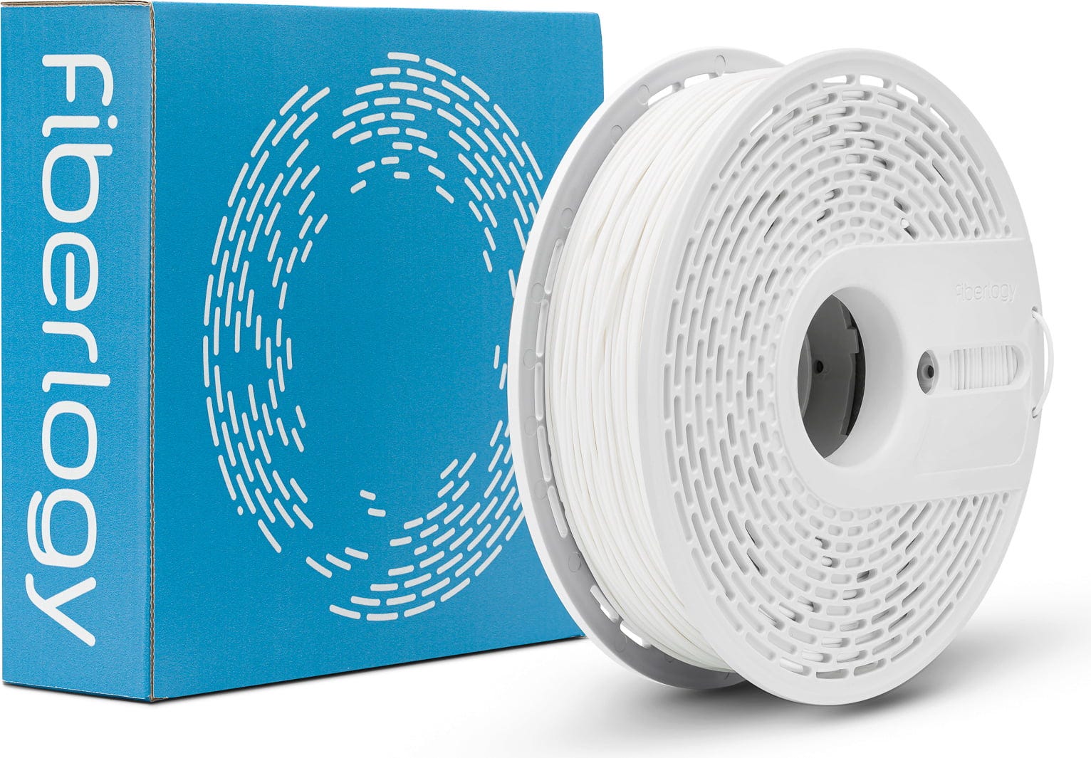 Fiberlogy  FiberFlex 30D White, 1,75 mm / 850 g    Hochflexibles Material in Weiß