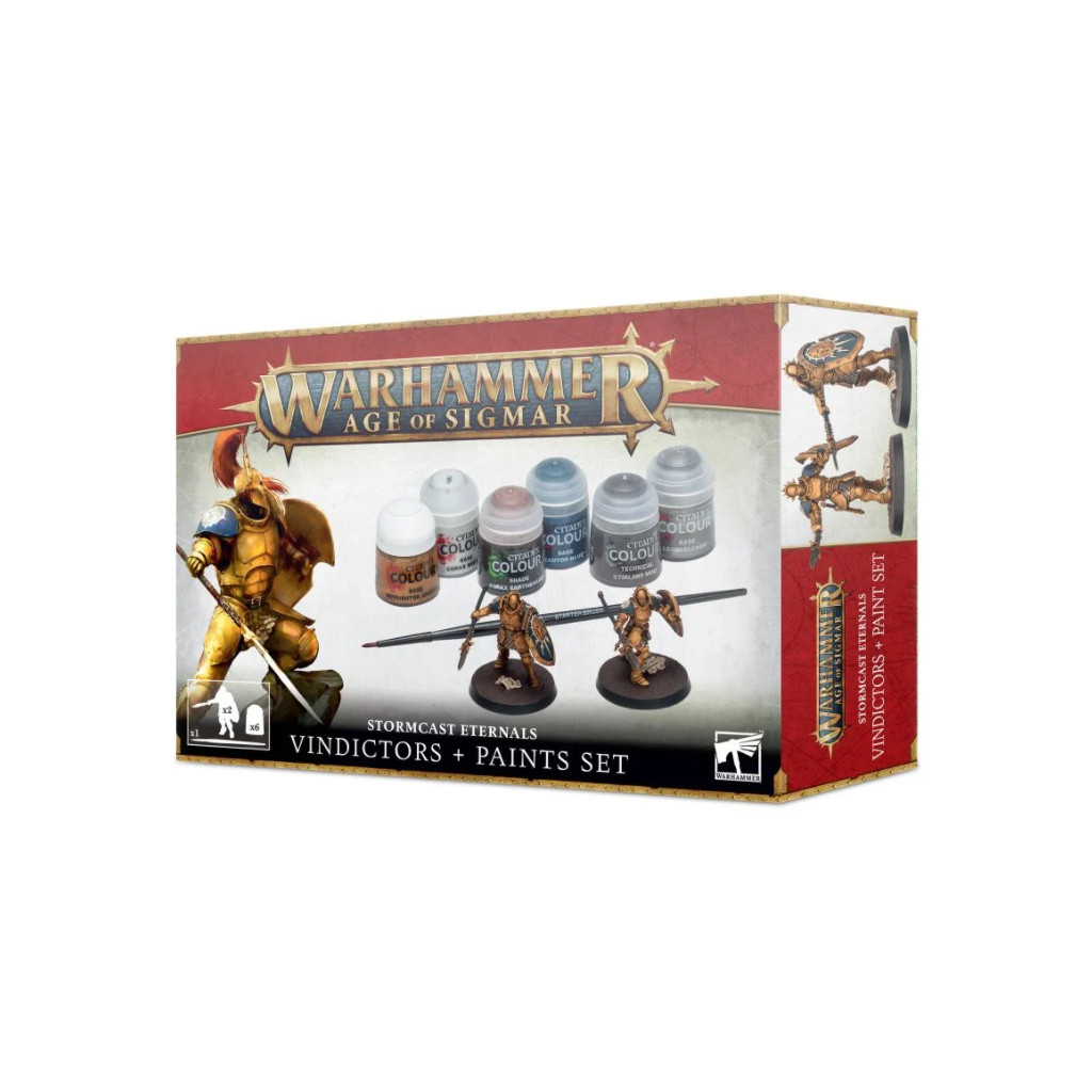 Age of Sigmar : Paint Set - Stormcast Eternals Vindictors