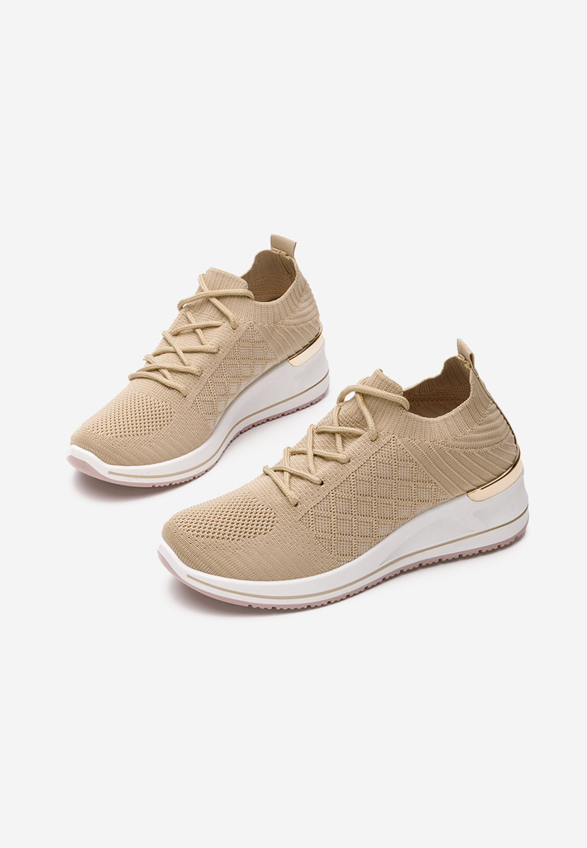 Baskets à plateforme kaki Uvesa