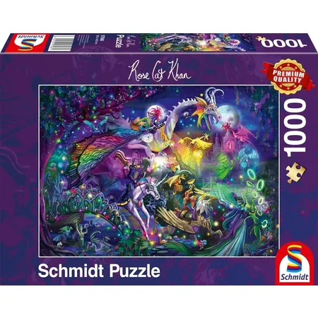Schmidt Spiele Puzzle - Sommernachtszirkus, 1000 Teile