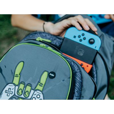 Walker Fame - Sac à dos Gamer Olive - 2 compartiments - Carpentras