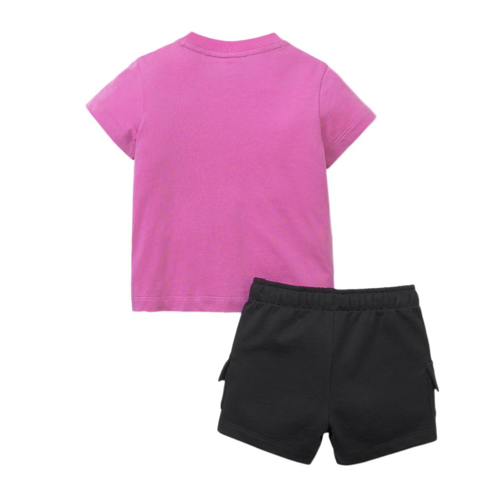 Puma Ensembles Rose/Noir Fille bebe Puma Prime