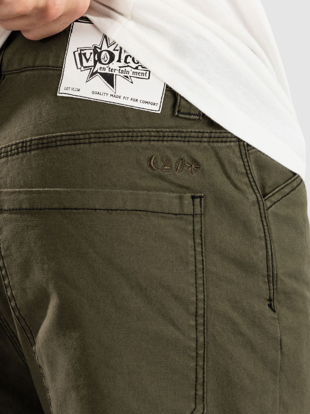 Volcom V Ent Fat Tony Kraftsman Pants squadron green