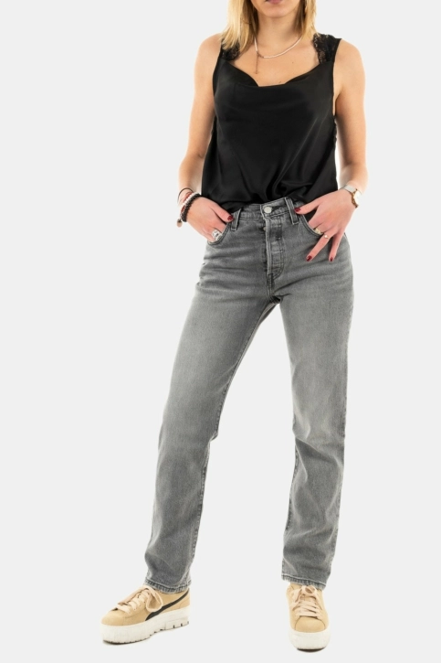 Jeans levi's® 501® crop 0235 z0623 gray worn