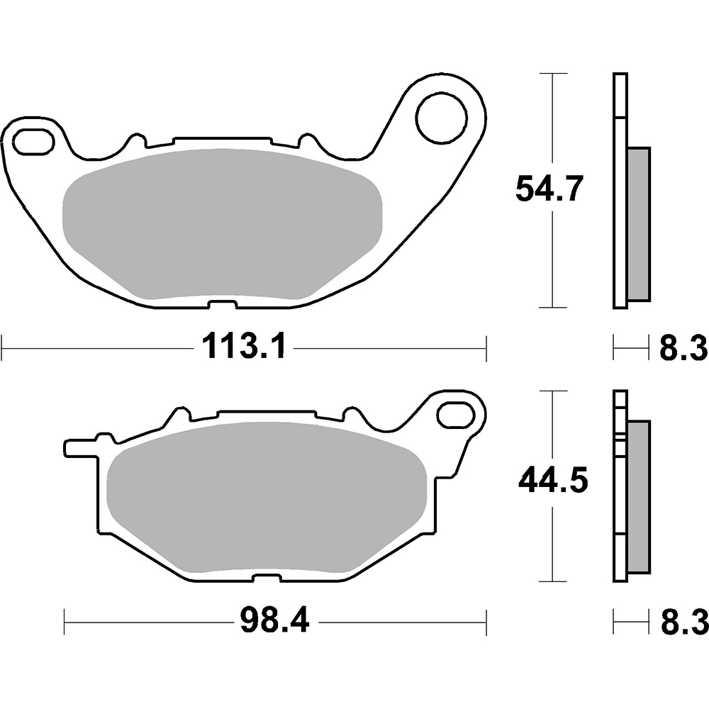 SBS - Plaquettes de frein 229CT