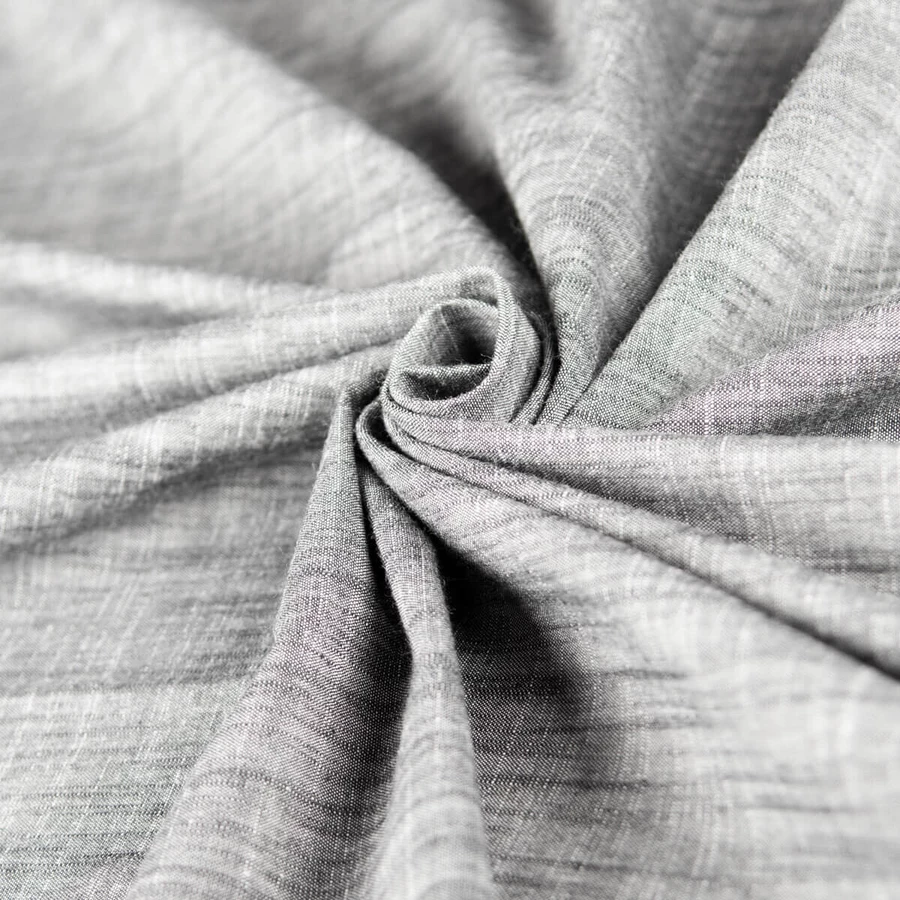 Hoppediz Babytragetuch Ring-Sling Popeline Denim schwarz
