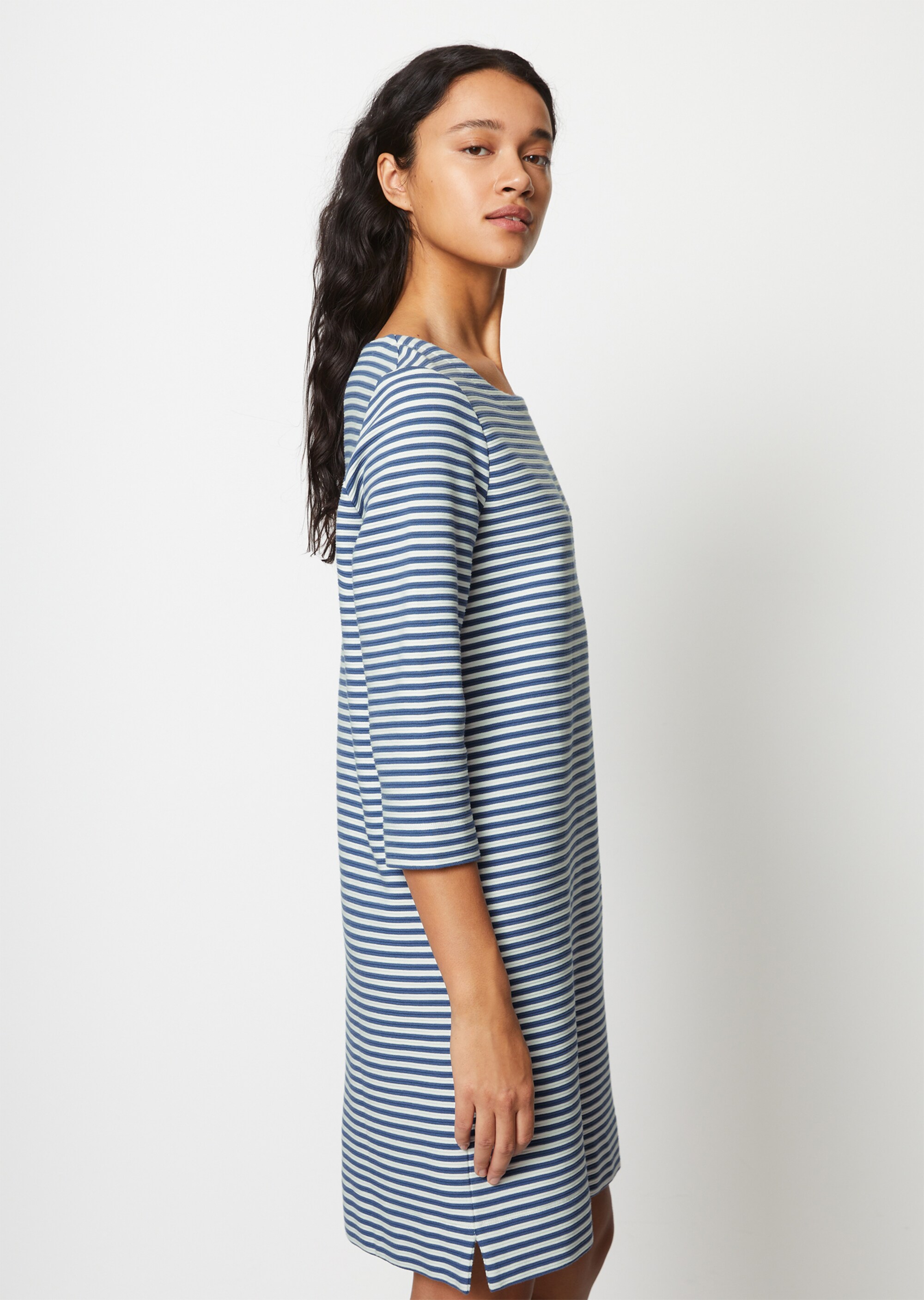 Jerseykleid loose aus Ottoman-Jersey