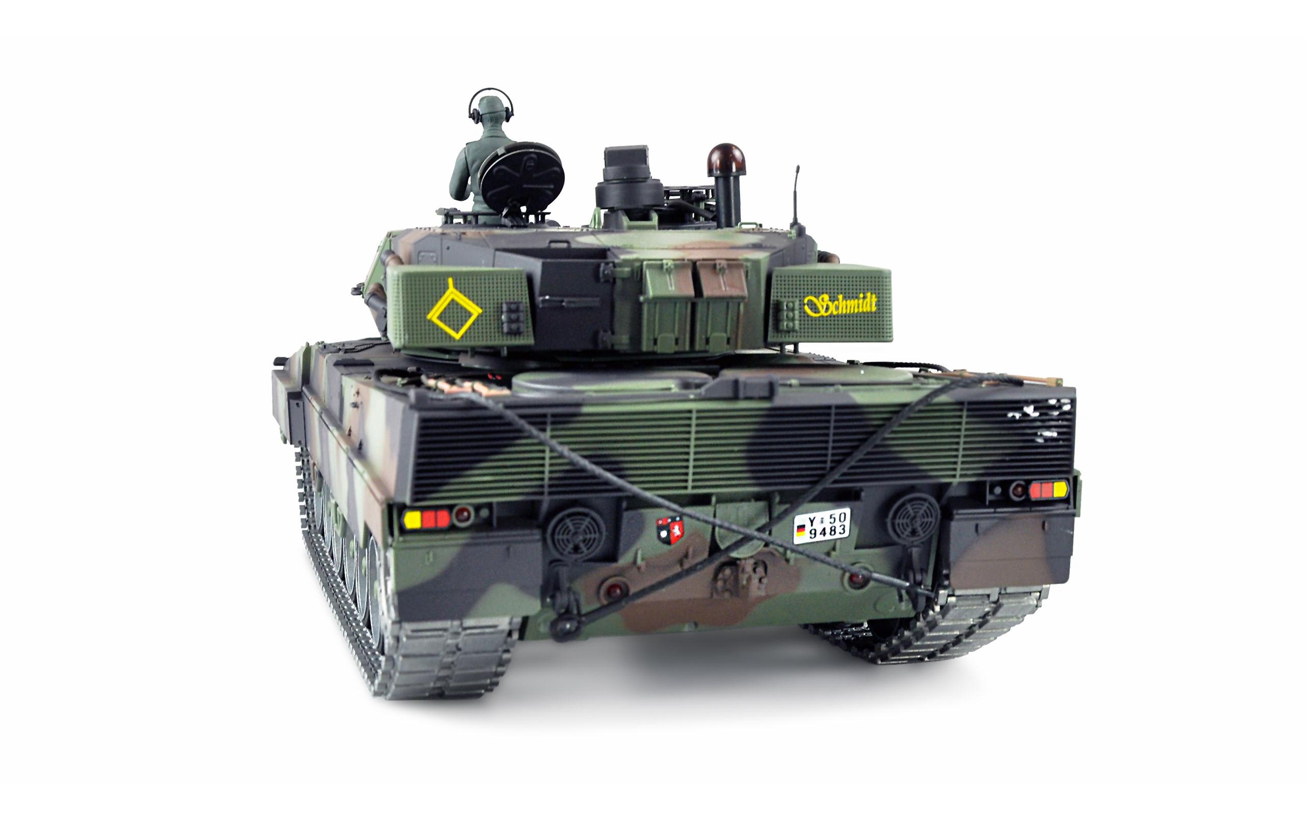 Leopard 2A6, Professional Line, 7.0, 1:16, RTR<br>Originalgetreuer Leopard Panzer mit Metallgetriebe & Ketten