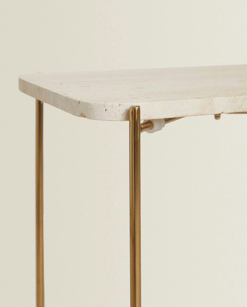 MESA LATERAL DE MÁRMORE