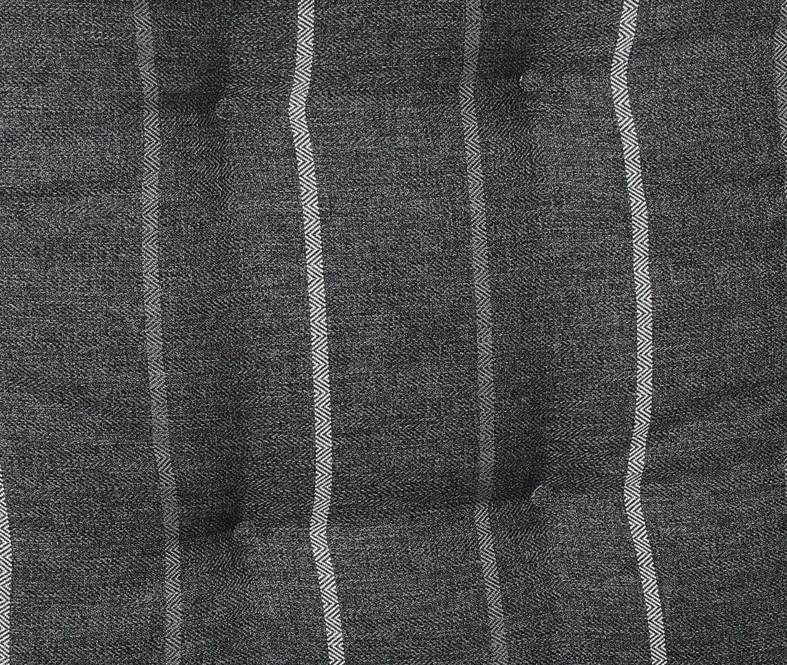 GO-DE Gartenstuhlauflage STRIPES 120/50/7 cm anthrazit