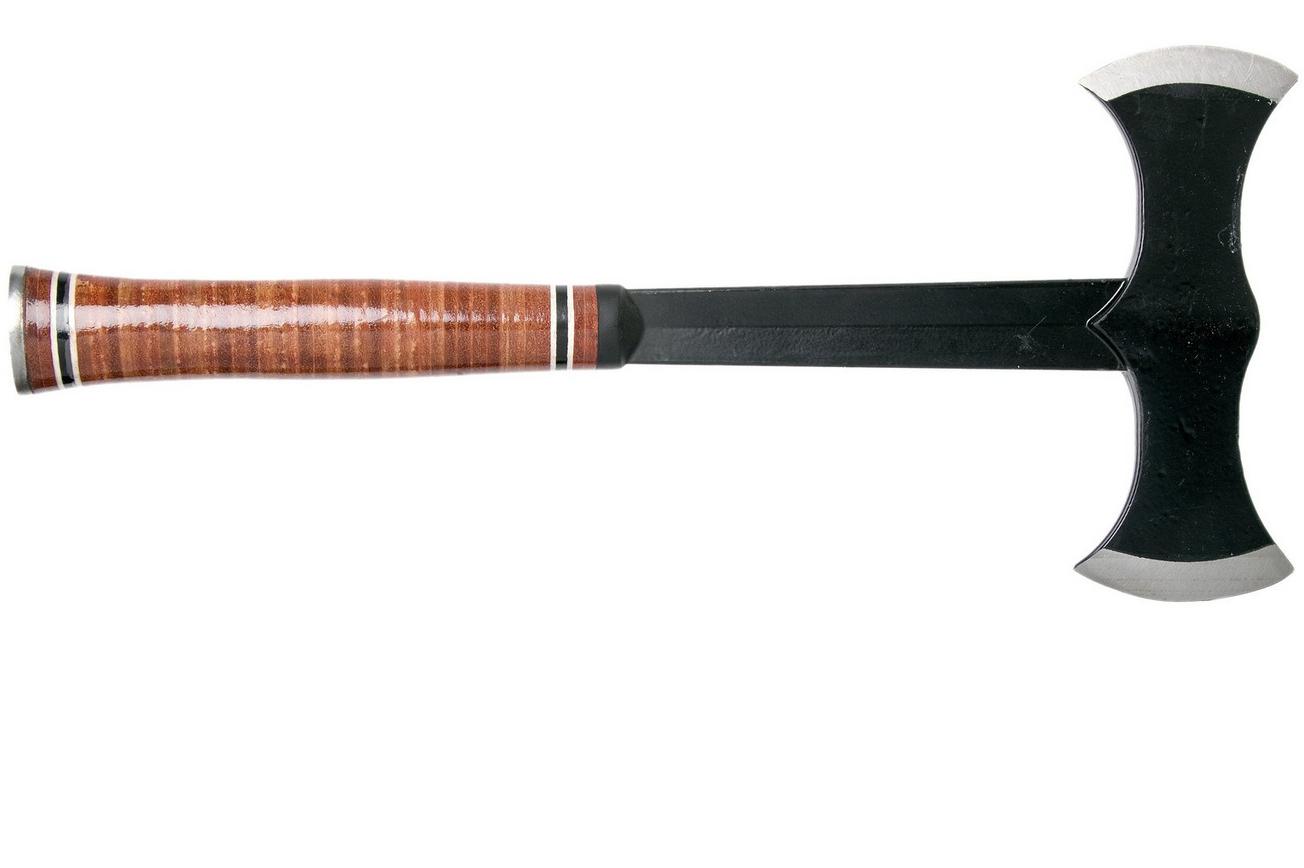 Estwing Black Eagle Leather Double Bit werpbijl EDBA