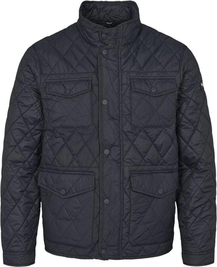 H2O Argyll Quilted Jakke Blå