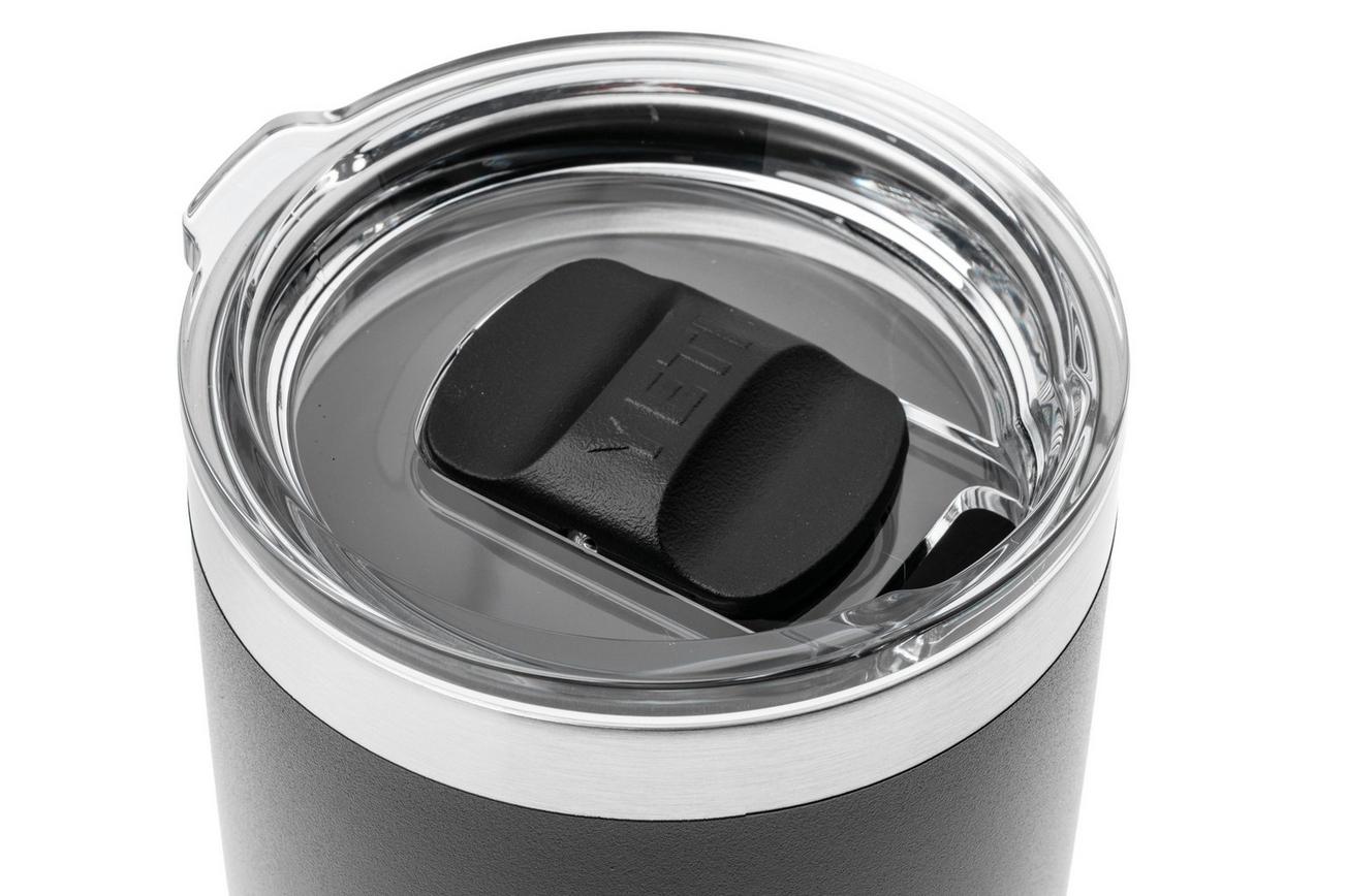 Yeti Rambler Tumbler Cup 20oz Mag Slider Lid, Black, thermosbeker met deksel, 591 ml
