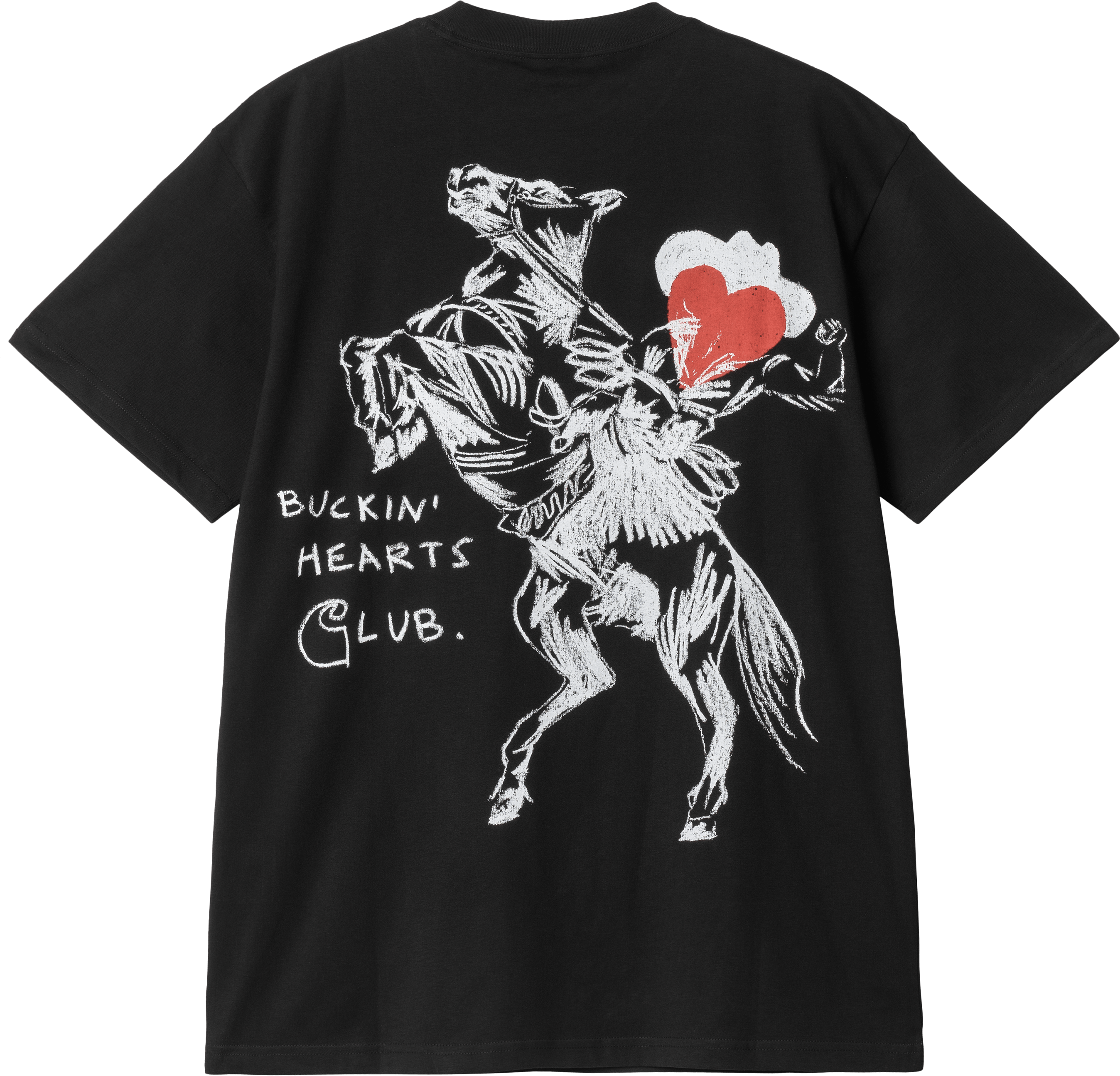Carhartt WIP Pepe B.H.C T-Shirt Schwarz
