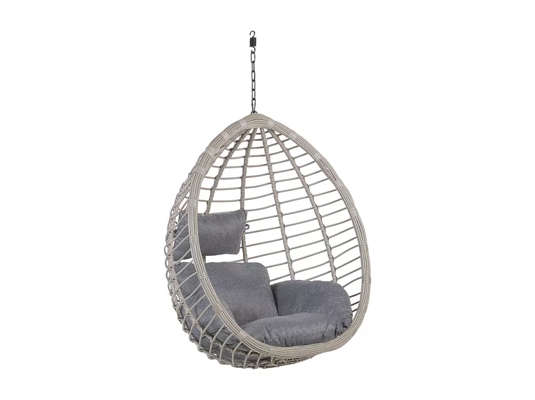 Fauteuil suspendu avec support TOLLO Gris