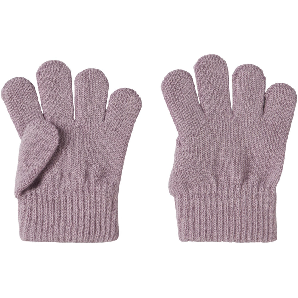 Køb Name It Keepsake Lilac Nmnmagic Strik Handsker