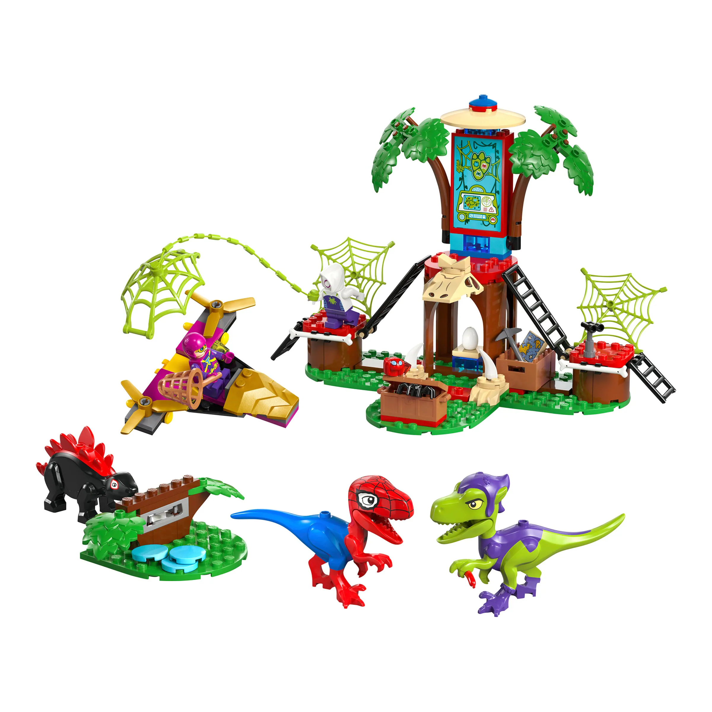 LEGO® 11200 Showdown am Baumhaus: Spidey-Rex vs. Gobby-Raptor