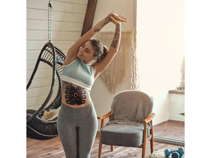 Bodi-Tek Elektrostimulationsgerät Ab Trainer Bauchtrainer zur elektrischen Muskelstimulation
