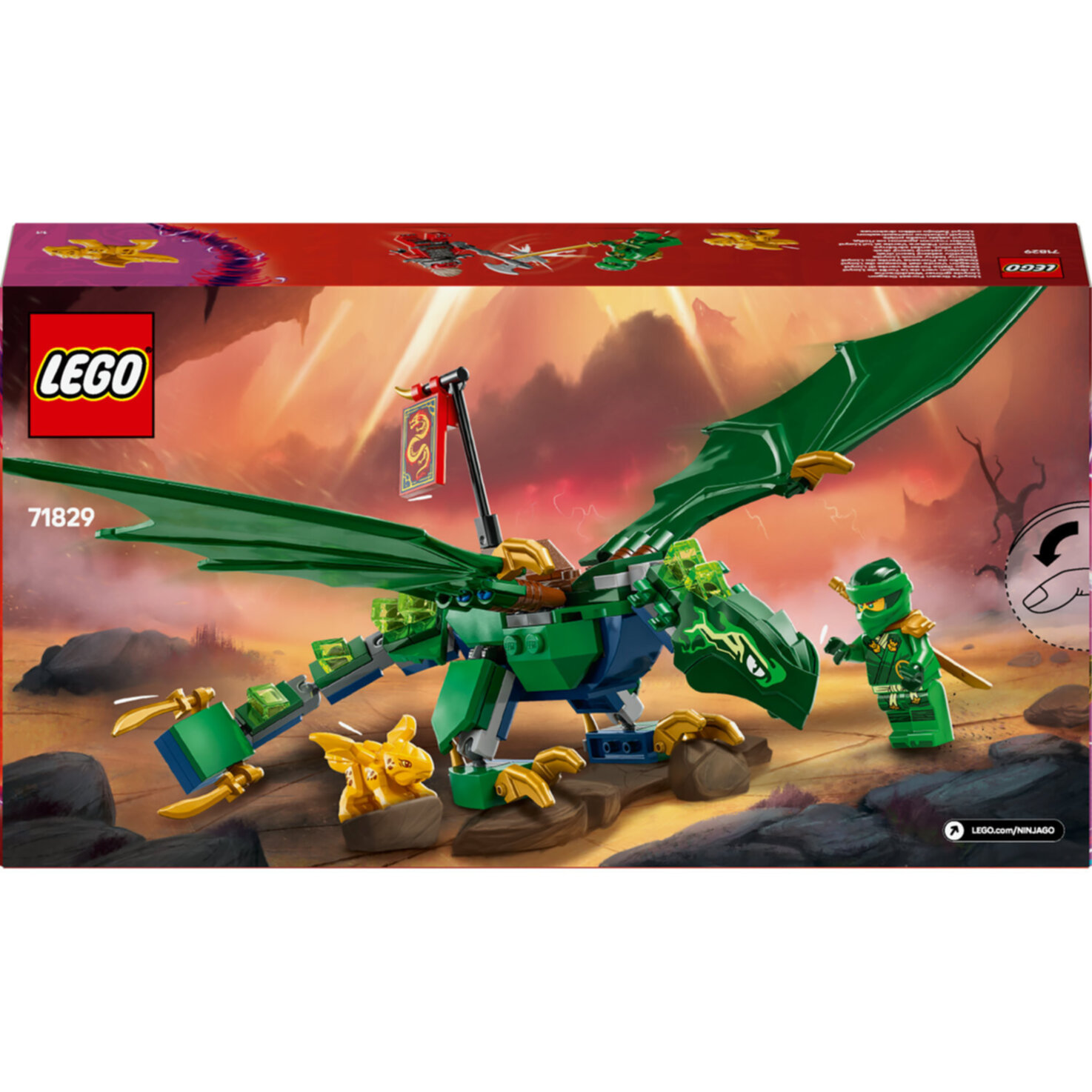 LEGO® Ninjago 71829 Lloyds grüner Walddrrache ab 6 Jahren